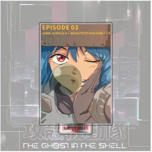 Ghost In The Shell Anime Acrylic Stand Pop-up Store Key Chain Home Desk Decor For Fans Custom Charm Phone Personalized, Keychain, Mô Hình Đứng Standee Anime, In 2 Mặt, Cao 6cm, Trang Trí Decor Bàn Học, Balo