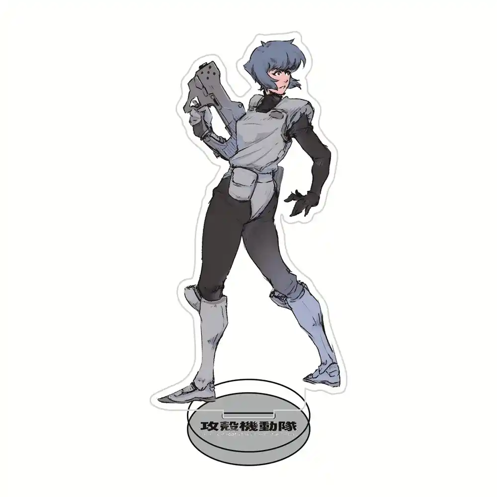 Ghost In The Shell Cyberpunk Style Acrylic Stand Figures Keychain Anime Collectible Standee Custom Charm Phone Personalized, Keychain, Mô Hình Đứng Standee Anime, In 2 Mặt, Cao 6cm, Trang Trí Decor Bàn Học, Balo 2 Ghost In The Shell Cyberpunk Style Acrylic Stand Figures Keychain Anime Collectible Standee Custom Charm Phone Personalized, Keychain, Mô Hình Đứng Standee Anime, In 2 Mặt, Cao 6cm, Trang Trí Decor Bàn Học, Balo - Ảnh 2