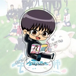 Gintama Ginpachi Sensei Acrylic Standee 3-theme Set – Standard, After-school Café Snack Custom Charm Phone Personalized, Keychain, Mô Hình Đứng Standee Anime, In 2 Mặt, Cao 6cm, Trang Trí Decor Bàn Học, Balo