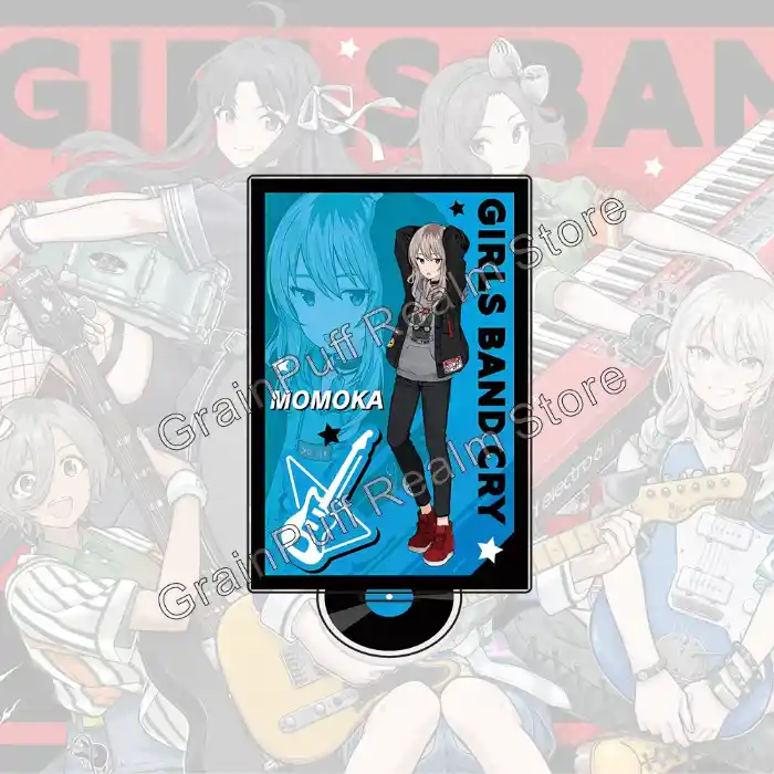 Girls Band Cry Acrylic Stand | Nina Momoka Subaru Tomo Rupa Band Ver. Figure | Premium Custom Charm Phone Personalized, Keychain, Mô Hình Đứng Standee Anime, In 2 Mặt, Cao 6cm, Trang Trí Decor Bàn Học, Balo 2 Girls Band Cry Acrylic Stand | Nina Momoka Subaru Tomo Rupa Band Ver. Figure | Premium Custom Charm Phone Personalized, Keychain, Mô Hình Đứng Standee Anime, In 2 Mặt, Cao 6cm, Trang Trí Decor Bàn Học, Balo - Ảnh 2