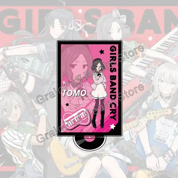 Girls Band Cry Acrylic Stand | Nina Momoka Subaru Tomo Rupa Band Ver. Figure | Premium Custom Charm Phone Personalized, Keychain, Mô Hình Đứng Standee Anime, In 2 Mặt, Cao 6cm, Trang Trí Decor Bàn Học, Balo 4 Girls Band Cry Acrylic Stand | Nina Momoka Subaru Tomo Rupa Band Ver. Figure | Premium Custom Charm Phone Personalized, Keychain, Mô Hình Đứng Standee Anime, In 2 Mặt, Cao 6cm, Trang Trí Decor Bàn Học, Balo - Ảnh 4