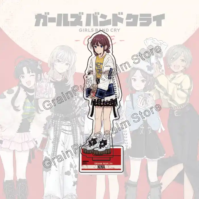 Girls Band Cry Anime Acrylic Standee Figures – Nina Momoka Subaru Tomo Rupa Band Series Desk Custom Charm Phone Personalized, Keychain, Mô Hình Đứng Standee Anime, In 2 Mặt, Cao 6cm, Trang Trí Decor Bàn Học, Balo 4 Girls Band Cry Anime Acrylic Standee Figures – Nina Momoka Subaru Tomo Rupa Band Series Desk Custom Charm Phone Personalized, Keychain, Mô Hình Đứng Standee Anime, In 2 Mặt, Cao 6cm, Trang Trí Decor Bàn Học, Balo - Ảnh 4