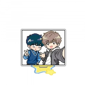 Go For It Nakamura! Nakamura Otokuto Hirose Aiki Cute Anime Acrylic Stand Keychain Custom Charm Phone Personalized, Keychain, Mô Hình Đứng Standee Anime, In 2 Mặt, Cao 6cm, Trang Trí Decor Bàn Học, Balo