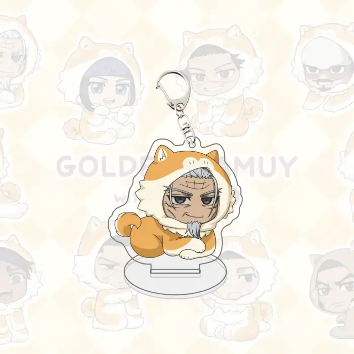 Golden Kamuy 2-in-1 Acrylic Stand Keychain, Sugimoto Asirpa Ogata Cute Chibi Akita Dog Custom Charm Phone Personalized, Keychain, Mô Hình Đứng Standee Anime, In 2 Mặt, Cao 6cm, Trang Trí Decor Bàn Học, Balo 2 Golden Kamuy 2-in-1 Acrylic Stand Keychain, Sugimoto Asirpa Ogata Cute Chibi Akita Dog Custom Charm Phone Personalized, Keychain, Mô Hình Đứng Standee Anime, In 2 Mặt, Cao 6cm, Trang Trí Decor Bàn Học, Balo - Ảnh 2