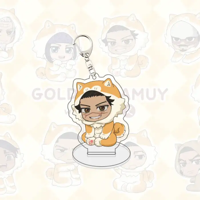 Golden Kamuy 2-in-1 Acrylic Stand Keychain, Sugimoto Asirpa Ogata Cute Chibi Akita Dog Custom Charm Phone Personalized, Keychain, Mô Hình Đứng Standee Anime, In 2 Mặt, Cao 6cm, Trang Trí Decor Bàn Học, Balo 3 Golden Kamuy 2-in-1 Acrylic Stand Keychain, Sugimoto Asirpa Ogata Cute Chibi Akita Dog Custom Charm Phone Personalized, Keychain, Mô Hình Đứng Standee Anime, In 2 Mặt, Cao 6cm, Trang Trí Decor Bàn Học, Balo - Ảnh 3