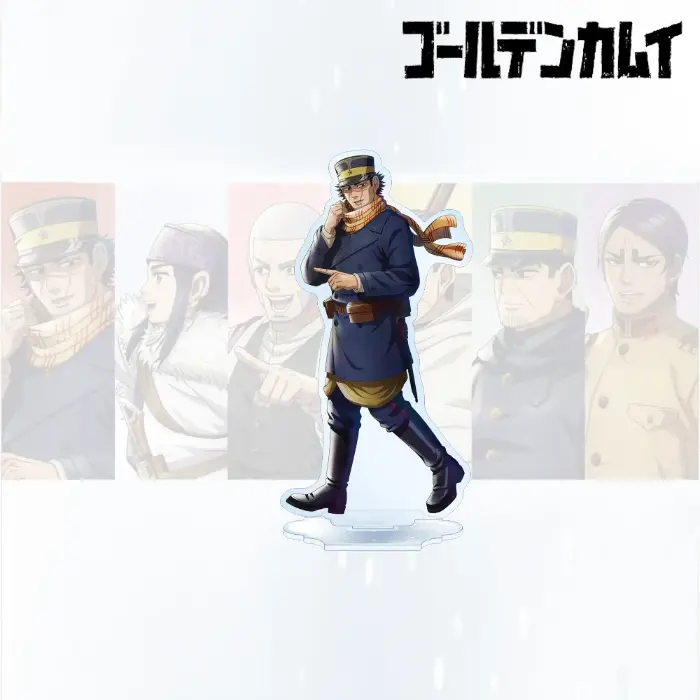 Golden Kamuy Acrylic Standee - Walking Ver. Sugimoto Asirpa Ogata Shiraishi Figure - Custom Charm Phone Personalized, Keychain, Mô Hình Đứng Standee Anime, In 2 Mặt, Cao 6cm, Trang Trí Decor Bàn Học, Balo 3 Golden Kamuy Acrylic Standee - Walking Ver. Sugimoto Asirpa Ogata Shiraishi Figure - Custom Charm Phone Personalized, Keychain, Mô Hình Đứng Standee Anime, In 2 Mặt, Cao 6cm, Trang Trí Decor Bàn Học, Balo - Ảnh 3
