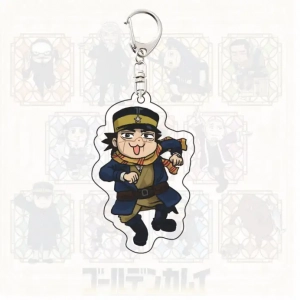 Golden Kamuy Anime Acrylic Stand Home Desk Decorate For Fans Key Chain Custom Charm Phone Personalized, Keychain, Mô Hình Đứng Standee Anime, In 2 Mặt, Cao 6cm, Trang Trí Decor Bàn Học, Balo