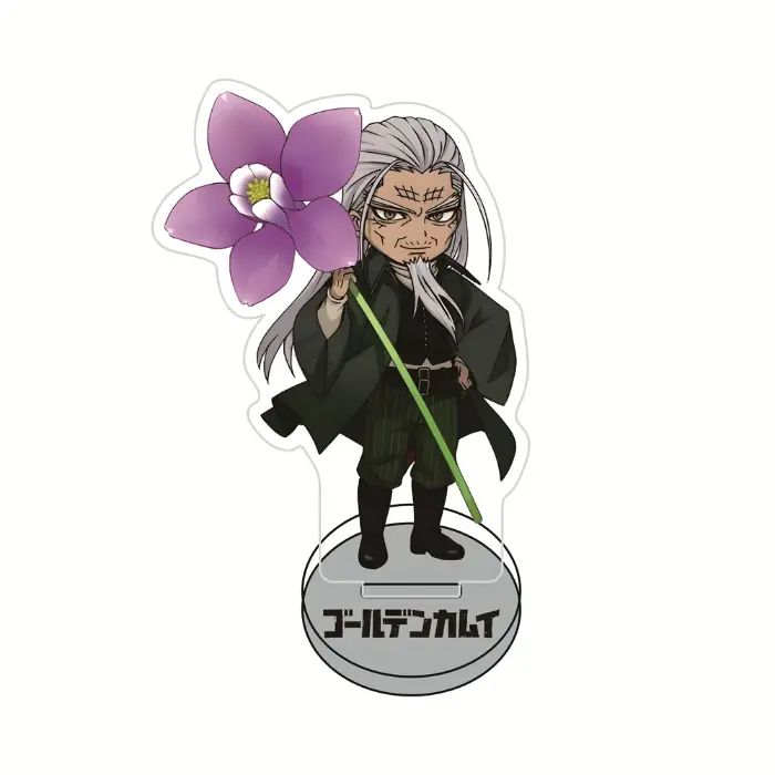 Golden Kamuy Flower Q-style Themed Acrylic Stand Figures Keychain Anime Collectible Standee, Custom Charm Phone Personalized, Keychain, Mô Hình Đứng Standee Anime, In 2 Mặt, Cao 6cm, Trang Trí Decor Bàn Học, Balo 3 Golden Kamuy Flower Q-style Themed Acrylic Stand Figures Keychain Anime Collectible Standee, Custom Charm Phone Personalized, Keychain, Mô Hình Đứng Standee Anime, In 2 Mặt, Cao 6cm, Trang Trí Decor Bàn Học, Balo - Ảnh 3