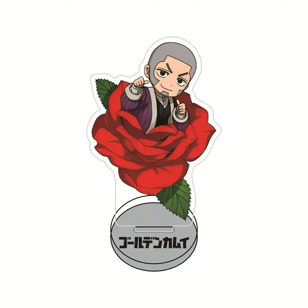 Golden Kamuy Flower Q-style Themed Acrylic Stand Figures Keychain Anime Collectible Standee, Custom Charm Phone Personalized, Keychain, Mô Hình Đứng Standee Anime, In 2 Mặt, Cao 6cm, Trang Trí Decor Bàn Học, Balo 4 Golden Kamuy Flower Q-style Themed Acrylic Stand Figures Keychain Anime Collectible Standee, Custom Charm Phone Personalized, Keychain, Mô Hình Đứng Standee Anime, In 2 Mặt, Cao 6cm, Trang Trí Decor Bàn Học, Balo - Ảnh 4