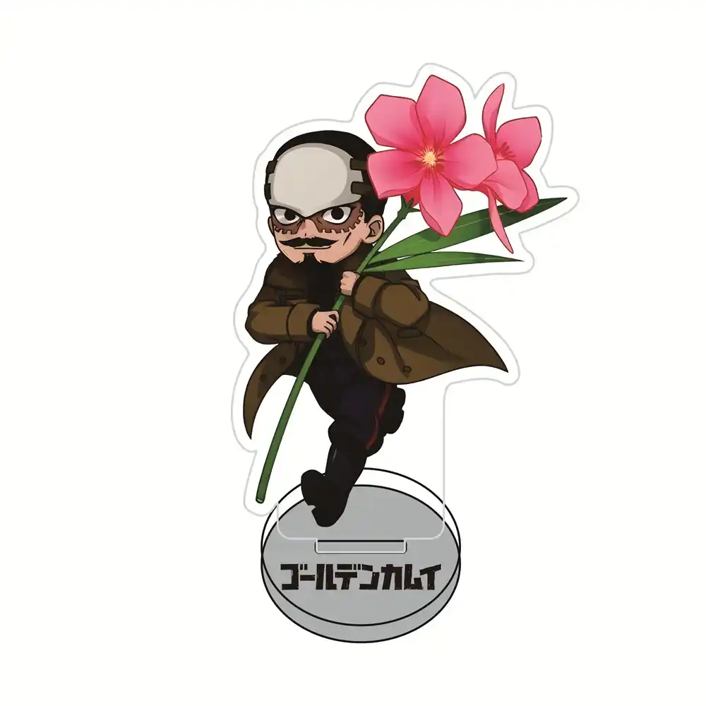 Golden Kamuy Flower Q-style Themed Acrylic Stand Figures Keychain Anime Collectible Standee, Custom Charm Phone Personalized, Keychain, Mô Hình Đứng Standee Anime, In 2 Mặt, Cao 6cm, Trang Trí Decor Bàn Học, Balo 5 Golden Kamuy Flower Q-style Themed Acrylic Stand Figures Keychain Anime Collectible Standee, Custom Charm Phone Personalized, Keychain, Mô Hình Đứng Standee Anime, In 2 Mặt, Cao 6cm, Trang Trí Decor Bàn Học, Balo - Ảnh 5