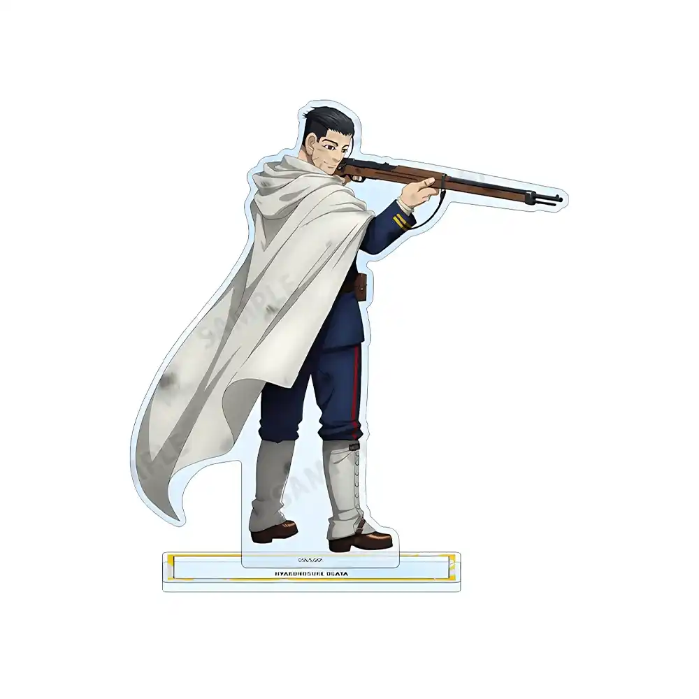 Golden Kamuy Saichi Sugimoto 1 Acrylic Stand Keychain Rifle Combat Ver Tabletop Ornament Custom Charm Phone Personalized, Keychain, Mô Hình Đứng Standee Anime, In 2 Mặt, Cao 6cm, Trang Trí Decor Bàn Học, Balo 5 Golden Kamuy Saichi Sugimoto 1 Acrylic Stand Keychain Rifle Combat Ver Tabletop Ornament Custom Charm Phone Personalized, Keychain, Mô Hình Đứng Standee Anime, In 2 Mặt, Cao 6cm, Trang Trí Decor Bàn Học, Balo - Ảnh 5