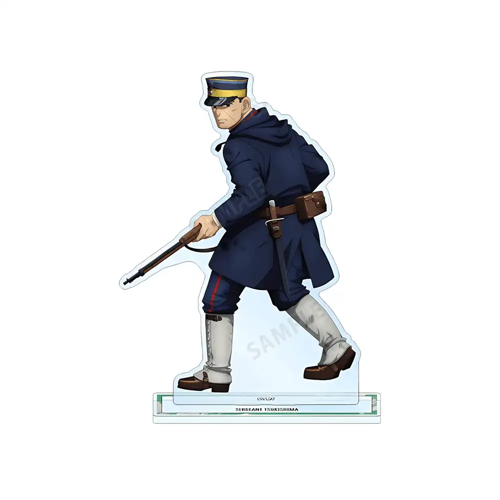 Golden Kamuy Saichi Sugimoto 1 Acrylic Stand Keychain Rifle Combat Ver Tabletop Ornament Custom Charm Phone Personalized, Keychain, Mô Hình Đứng Standee Anime, In 2 Mặt, Cao 6cm, Trang Trí Decor Bàn Học, Balo 6 Golden Kamuy Saichi Sugimoto 1 Acrylic Stand Keychain Rifle Combat Ver Tabletop Ornament Custom Charm Phone Personalized, Keychain, Mô Hình Đứng Standee Anime, In 2 Mặt, Cao 6cm, Trang Trí Decor Bàn Học, Balo - Ảnh 6