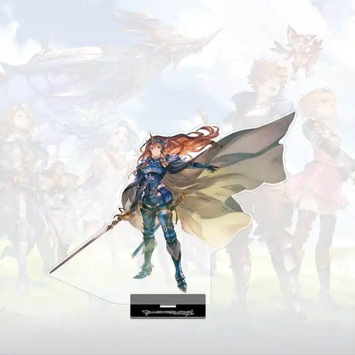 Granblue Fantasy Acrylic Stand, Lyria Gran Djeeta Chibi Figure, Skybound Fantasy Art Ver. Custom Charm Phone Personalized, Keychain, Mô Hình Đứng Standee Anime, In 2 Mặt, Cao 6cm, Trang Trí Decor Bàn Học, Balo 2 Granblue Fantasy Acrylic Stand, Lyria Gran Djeeta Chibi Figure, Skybound Fantasy Art Ver. Custom Charm Phone Personalized, Keychain, Mô Hình Đứng Standee Anime, In 2 Mặt, Cao 6cm, Trang Trí Decor Bàn Học, Balo - Ảnh 2