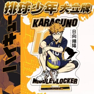 Haikyuu!! Anime Acrylic Stand 1 Desktop Ornament Hinata Kageyama Cartoon Keychain Bag Custom Charm Phone Personalized, Keychain, Mô Hình Đứng Standee Anime, In 2 Mặt, Cao 6cm, Trang Trí Decor Bàn Học, Balo