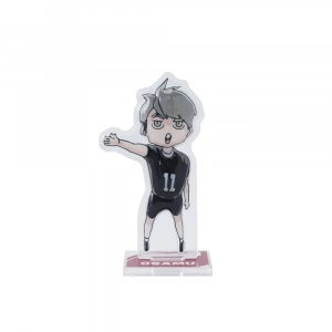 Haikyuu Hinata Shoyo Acrylic Stand Keychain Figure Mini Desk Display Ornament Anime Fan Custom Charm Phone Personalized, Keychain, Mô Hình Đứng Standee Anime,  In 2 Mặt, Cao 6cm, Trang Trí Decor Bàn Học, Balo