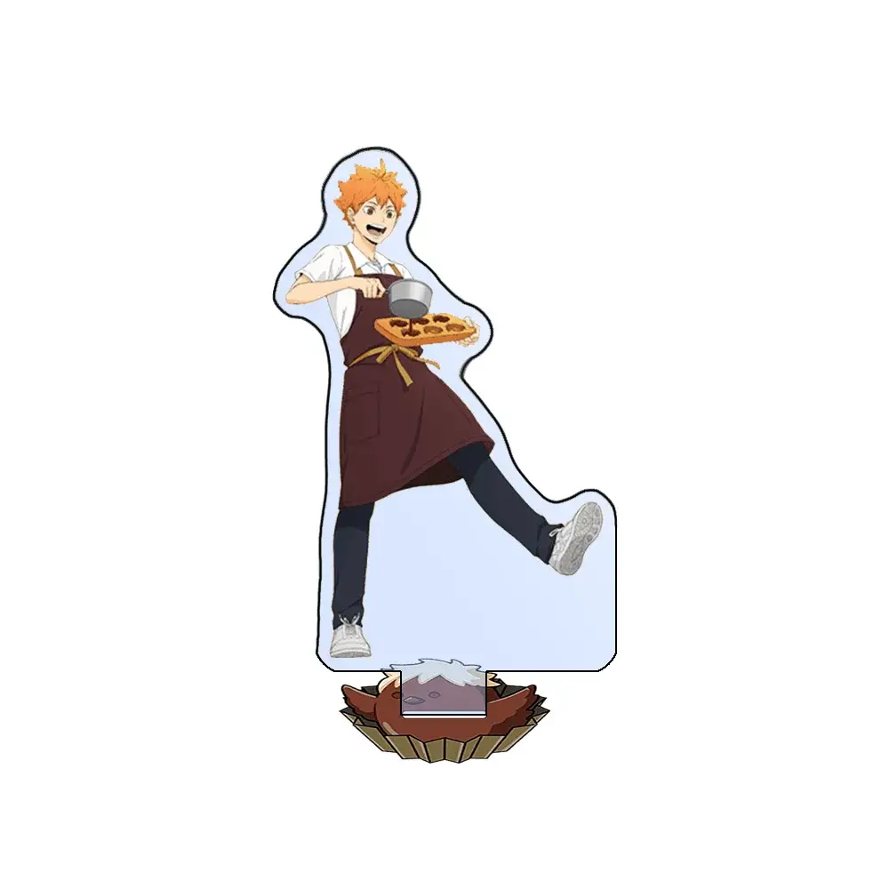 Haikyuu Shoyo Hinata 1 Acrylic Stand Keychain Baker Apron Ver Tabletop Ornament Desk Room Custom Charm Phone Personalized, Keychain, Mô Hình Đứng Standee Anime, In 2 Mặt, Cao 6cm, Trang Trí Decor Bàn Học, Balo 2 Haikyuu Shoyo Hinata 1 Acrylic Stand Keychain Baker Apron Ver Tabletop Ornament Desk Room Custom Charm Phone Personalized, Keychain, Mô Hình Đứng Standee Anime, In 2 Mặt, Cao 6cm, Trang Trí Decor Bàn Học, Balo - Ảnh 2