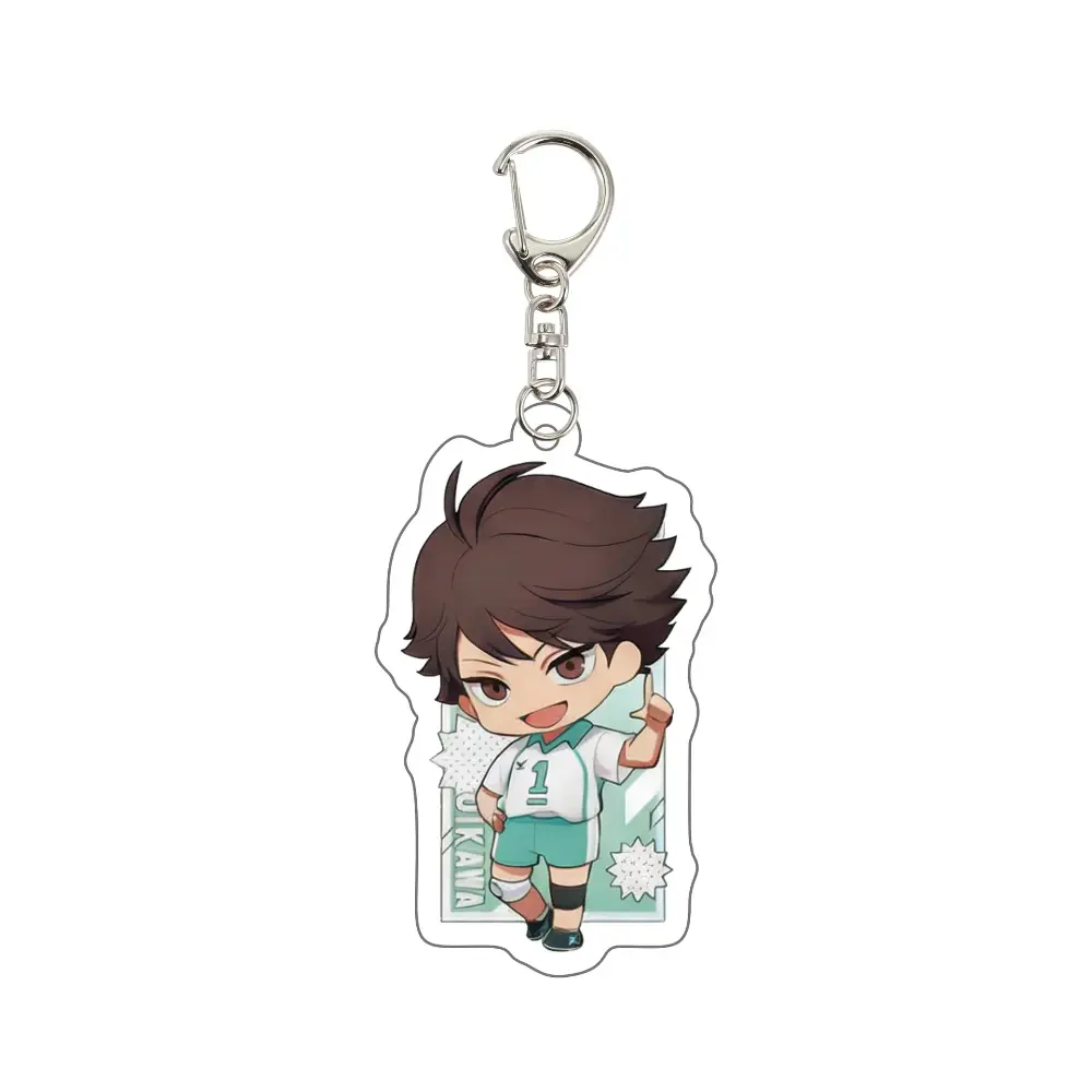 Haikyuu!!anime Hinata Shoyo Volleyball Player Stand Acrylic Keychain Sport Key Ring Character Custom Charm Phone Personalized, Keychain, Mô Hình Đứng Standee Anime, In 2 Mặt, Cao 6cm, Trang Trí Decor Bàn Học, Balo 5 Haikyuu!!anime Hinata Shoyo Volleyball Player Stand Acrylic Keychain Sport Key Ring Character Custom Charm Phone Personalized, Keychain, Mô Hình Đứng Standee Anime, In 2 Mặt, Cao 6cm, Trang Trí Decor Bàn Học, Balo - Ảnh 5
