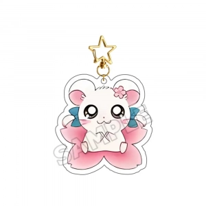 Hamtaro Anime Acrylic Stand Keychain Cute Hamster Figure Desktop Decoration Collection Custom Charm Phone Personalized, Keychain, Mô Hình Đứng Standee Anime, In 2 Mặt, Cao 6cm, Trang Trí Decor Bàn Học, Balo