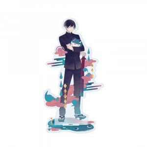 Hashihime Of The Old Book Town Kawase 1 Acrylic Stand Keychain Anime Figure Desk Decor Toy Custom Charm Phone Personalized, Keychain, Mô Hình Đứng Standee Anime,  In 2 Mặt, Cao 6cm, Trang Trí Decor Bàn Học, Balo