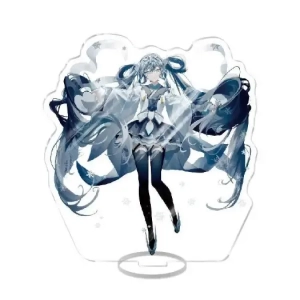Hatsune Miku Acrylic Stand Model Plate Decoration Desk Figure Display Cute Girl Gift Artist Custom Charm Phone Personalized, Keychain, Mô Hình Đứng Standee Anime, In 2 Mặt, Cao 6cm, Trang Trí Decor Bàn Học, Balo