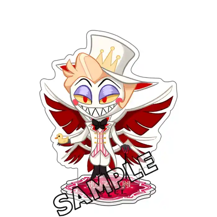 Hazbin Hotel Dark Cute Character Compendium Acrylic Stand - Gothic Chibi Collectible Custom Charm Phone Personalized, Keychain, Mô Hình Đứng Standee Anime, In 2 Mặt, Cao 6cm, Trang Trí Decor Bàn Học, Balo 2 Hazbin Hotel Dark Cute Character Compendium Acrylic Stand - Gothic Chibi Collectible Custom Charm Phone Personalized, Keychain, Mô Hình Đứng Standee Anime, In 2 Mặt, Cao 6cm, Trang Trí Decor Bàn Học, Balo - Ảnh 2