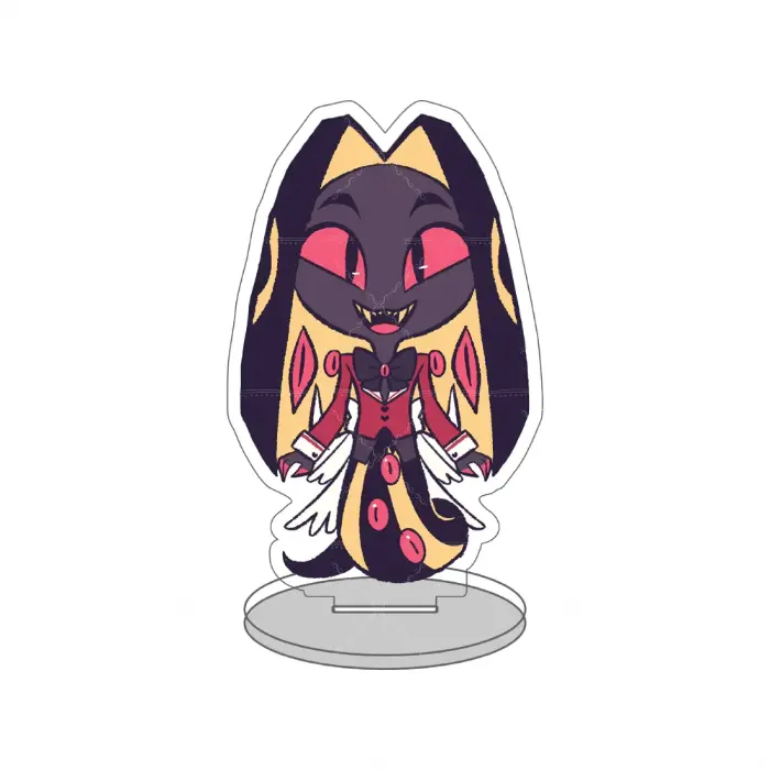 Hazbin Hotel Lucifer Charlie Vox Husk Gothic Chibi Acrylic Keychain And Desk Decor Dark Custom Charm Phone Personalized, Keychain, Mô Hình Đứng Standee Anime, In 2 Mặt, Cao 6cm, Trang Trí Decor Bàn Học, Balo 2 Hazbin Hotel Lucifer Charlie Vox Husk Gothic Chibi Acrylic Keychain And Desk Decor Dark Custom Charm Phone Personalized, Keychain, Mô Hình Đứng Standee Anime, In 2 Mặt, Cao 6cm, Trang Trí Decor Bàn Học, Balo - Ảnh 2