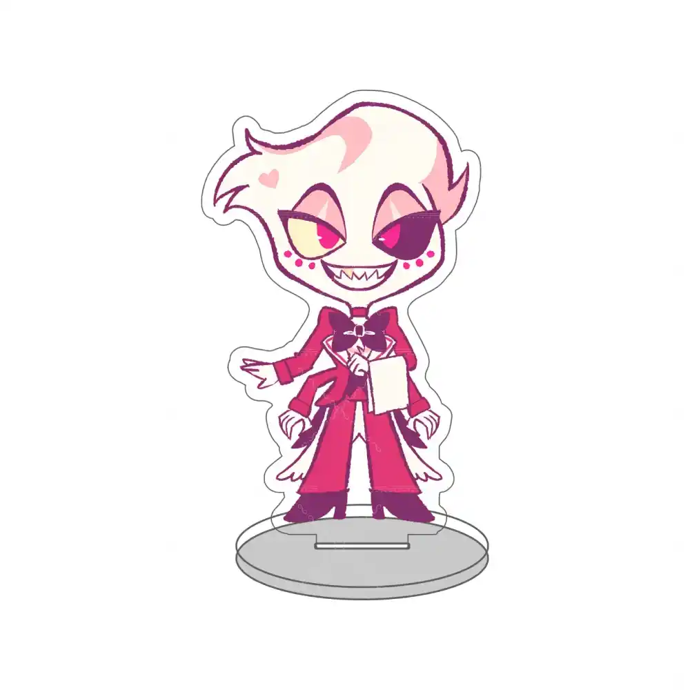 Hazbin Hotel Lucifer Charlie Vox Husk Gothic Chibi Acrylic Keychain And Desk Decor Dark Custom Charm Phone Personalized, Keychain, Mô Hình Đứng Standee Anime, In 2 Mặt, Cao 6cm, Trang Trí Decor Bàn Học, Balo 5 Hazbin Hotel Lucifer Charlie Vox Husk Gothic Chibi Acrylic Keychain And Desk Decor Dark Custom Charm Phone Personalized, Keychain, Mô Hình Đứng Standee Anime, In 2 Mặt, Cao 6cm, Trang Trí Decor Bàn Học, Balo - Ảnh 5