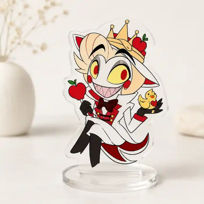 Hazbin Hotel Q Version Acrylic Stand Model Plate Anime Character Desktop Ornament Collectible Custom Charm Phone Personalized, Keychain, Mô Hình Đứng Standee Anime, In 2 Mặt, Cao 6cm, Trang Trí Decor Bàn Học, Balo 4 Hazbin Hotel Q Version Acrylic Stand Model Plate Anime Character Desktop Ornament Collectible Custom Charm Phone Personalized, Keychain, Mô Hình Đứng Standee Anime, In 2 Mặt, Cao 6cm, Trang Trí Decor Bàn Học, Balo - Ảnh 4