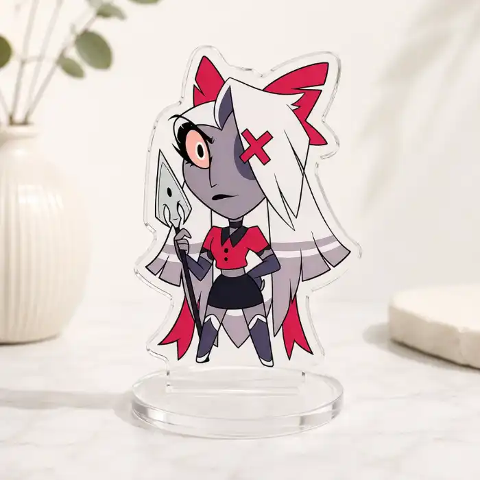 Hazbin Hotel Q Version Acrylic Stand Model Plate Anime Character Desktop Ornament Collectible Custom Charm Phone Personalized, Keychain, Mô Hình Đứng Standee Anime, In 2 Mặt, Cao 6cm, Trang Trí Decor Bàn Học, Balo 6 Hazbin Hotel Q Version Acrylic Stand Model Plate Anime Character Desktop Ornament Collectible Custom Charm Phone Personalized, Keychain, Mô Hình Đứng Standee Anime, In 2 Mặt, Cao 6cm, Trang Trí Decor Bàn Học, Balo - Ảnh 6