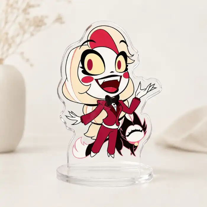 Hazbin Hotel Q Version Acrylic Stand Model Plate Anime Character Desktop Ornament Collectible Custom Charm Phone Personalized, Keychain, Mô Hình Đứng Standee Anime, In 2 Mặt, Cao 6cm, Trang Trí Decor Bàn Học, Balo 7 Hazbin Hotel Q Version Acrylic Stand Model Plate Anime Character Desktop Ornament Collectible Custom Charm Phone Personalized, Keychain, Mô Hình Đứng Standee Anime, In 2 Mặt, Cao 6cm, Trang Trí Decor Bàn Học, Balo - Ảnh 7