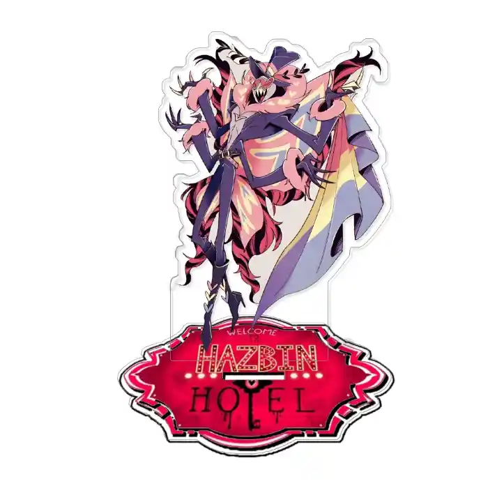 Hazbin Hotel Standing Sign Alastor Vaggie Angel Verosika Husk Charlie Anime Game Collection Custom Charm Phone Personalized, Keychain, Mô Hình Đứng Standee Anime, In 2 Mặt, Cao 6cm, Trang Trí Decor Bàn Học, Balo 1 Hazbin Hotel Standing Sign Alastor Vaggie Angel Verosika Husk Charlie Anime Game Collection Custom Charm Phone Personalized, Keychain, Mô Hình Đứng Standee Anime, In 2 Mặt, Cao 6cm, Trang Trí Decor Bàn Học, Balo