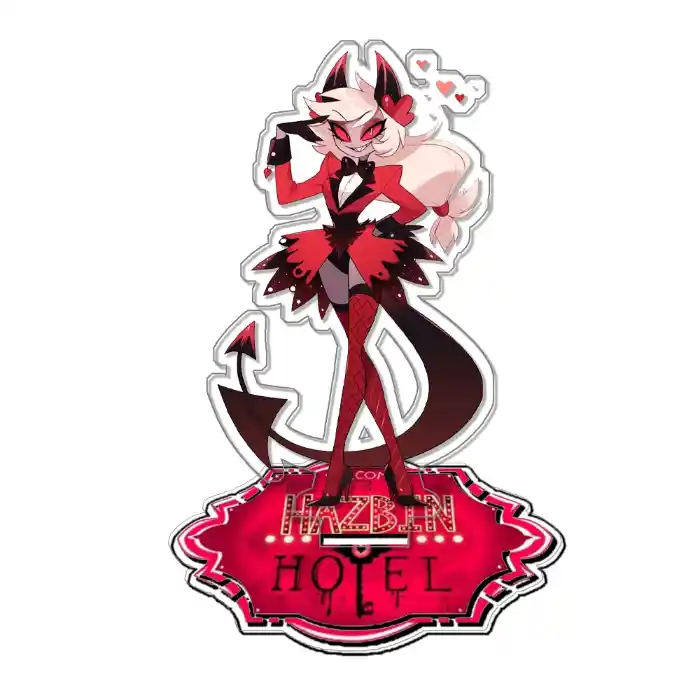 Hazbin Hotel Standing Sign Alastor Vaggie Angel Verosika Husk Charlie Anime Game Collection Custom Charm Phone Personalized, Keychain, Mô Hình Đứng Standee Anime, In 2 Mặt, Cao 6cm, Trang Trí Decor Bàn Học, Balo 10 Hazbin Hotel Standing Sign Alastor Vaggie Angel Verosika Husk Charlie Anime Game Collection Custom Charm Phone Personalized, Keychain, Mô Hình Đứng Standee Anime, In 2 Mặt, Cao 6cm, Trang Trí Decor Bàn Học, Balo - Ảnh 10