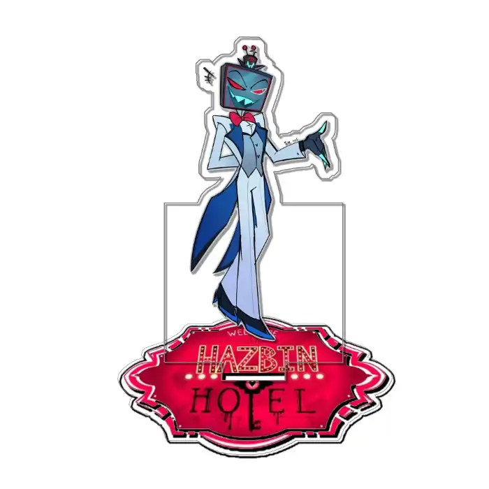 Hazbin Hotel Standing Sign Alastor Vaggie Angel Verosika Husk Charlie Anime Game Collection Custom Charm Phone Personalized, Keychain, Mô Hình Đứng Standee Anime, In 2 Mặt, Cao 6cm, Trang Trí Decor Bàn Học, Balo 3 Hazbin Hotel Standing Sign Alastor Vaggie Angel Verosika Husk Charlie Anime Game Collection Custom Charm Phone Personalized, Keychain, Mô Hình Đứng Standee Anime, In 2 Mặt, Cao 6cm, Trang Trí Decor Bàn Học, Balo - Ảnh 3