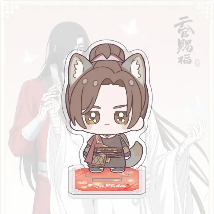 Heaven Official's Blessing Tgcf Chibi Acrylic Standee Hua Cheng Xie Lian Anime Figure Desk Custom Charm Phone Personalized, Keychain, Mô Hình Đứng Standee Anime, In 2 Mặt, Cao 6cm, Trang Trí Decor Bàn Học, Balo 2 Heaven Official's Blessing Tgcf Chibi Acrylic Standee Hua Cheng Xie Lian Anime Figure Desk Custom Charm Phone Personalized, Keychain, Mô Hình Đứng Standee Anime, In 2 Mặt, Cao 6cm, Trang Trí Decor Bàn Học, Balo - Ảnh 2