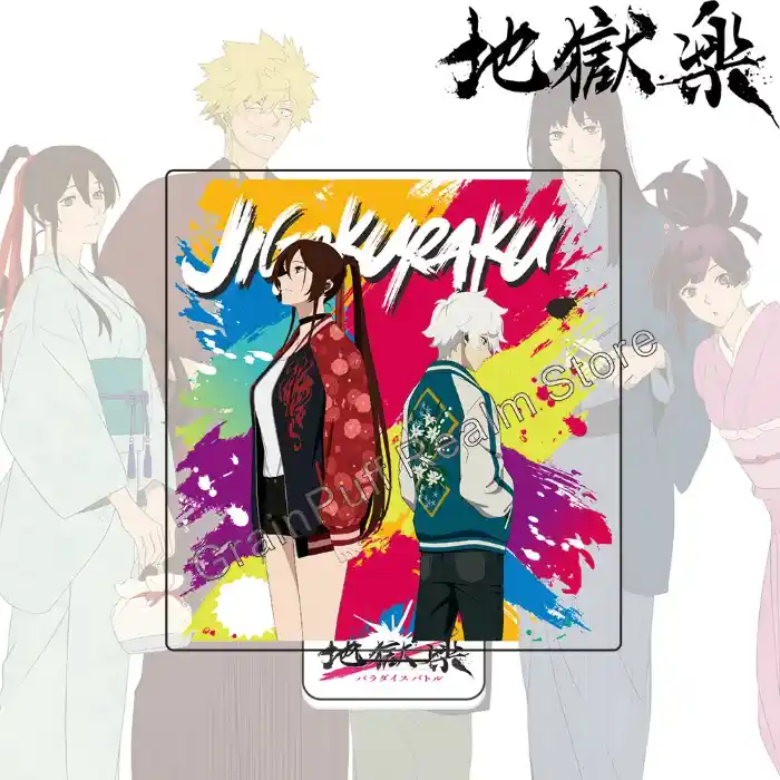 Hell's Paradise Jigokuraku Classic Action Acrylic Stand Gabimaru Sagiri Chobei | Dynamic Pose Custom Charm Phone Personalized, Keychain, Mô Hình Đứng Standee Anime, In 2 Mặt, Cao 6cm, Trang Trí Decor Bàn Học, Balo 1 Hell's Paradise Jigokuraku Classic Action Acrylic Stand Gabimaru Sagiri Chobei | Dynamic Pose Custom Charm Phone Personalized, Keychain, Mô Hình Đứng Standee Anime, In 2 Mặt, Cao 6cm, Trang Trí Decor Bàn Học, Balo