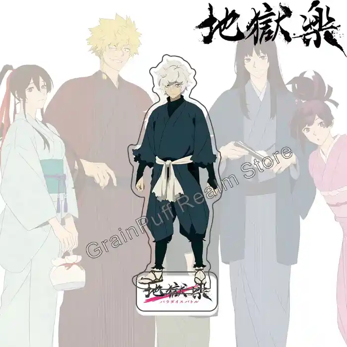 Hell's Paradise Jigokuraku Classic Action Acrylic Stand Gabimaru Sagiri Chobei | Dynamic Pose Custom Charm Phone Personalized, Keychain, Mô Hình Đứng Standee Anime, In 2 Mặt, Cao 6cm, Trang Trí Decor Bàn Học, Balo 2 Hell's Paradise Jigokuraku Classic Action Acrylic Stand Gabimaru Sagiri Chobei | Dynamic Pose Custom Charm Phone Personalized, Keychain, Mô Hình Đứng Standee Anime, In 2 Mặt, Cao 6cm, Trang Trí Decor Bàn Học, Balo - Ảnh 2