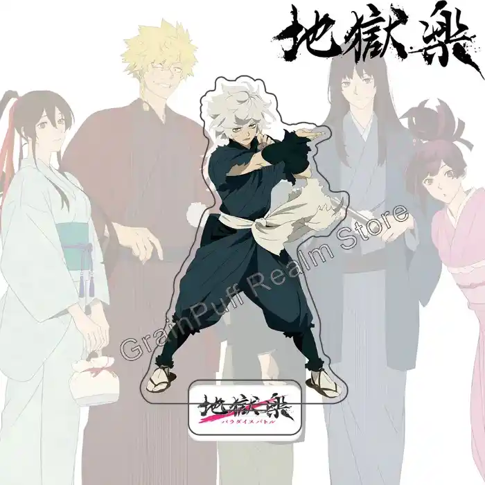 Hell's Paradise Jigokuraku Classic Action Acrylic Stand Gabimaru Sagiri Chobei | Dynamic Pose Custom Charm Phone Personalized, Keychain, Mô Hình Đứng Standee Anime, In 2 Mặt, Cao 6cm, Trang Trí Decor Bàn Học, Balo 3 Hell's Paradise Jigokuraku Classic Action Acrylic Stand Gabimaru Sagiri Chobei | Dynamic Pose Custom Charm Phone Personalized, Keychain, Mô Hình Đứng Standee Anime, In 2 Mặt, Cao 6cm, Trang Trí Decor Bàn Học, Balo - Ảnh 3
