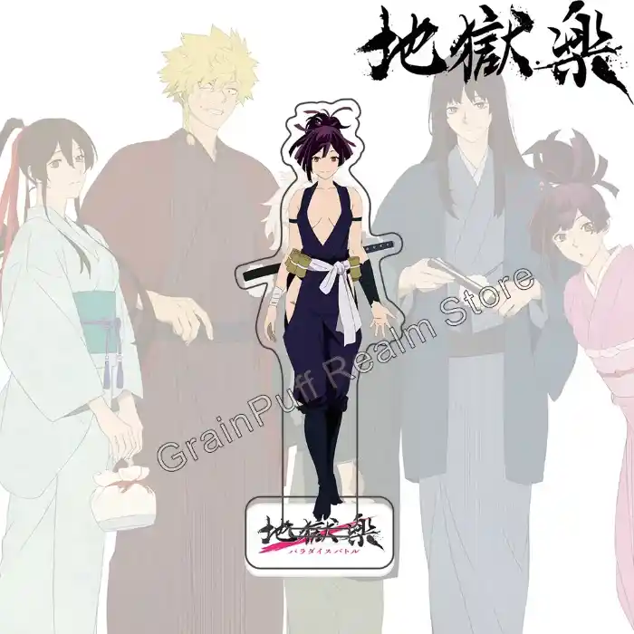 Hell's Paradise Jigokuraku Classic Action Acrylic Stand Gabimaru Sagiri Chobei | Dynamic Pose Custom Charm Phone Personalized, Keychain, Mô Hình Đứng Standee Anime, In 2 Mặt, Cao 6cm, Trang Trí Decor Bàn Học, Balo 4 Hell's Paradise Jigokuraku Classic Action Acrylic Stand Gabimaru Sagiri Chobei | Dynamic Pose Custom Charm Phone Personalized, Keychain, Mô Hình Đứng Standee Anime, In 2 Mặt, Cao 6cm, Trang Trí Decor Bàn Học, Balo - Ảnh 4