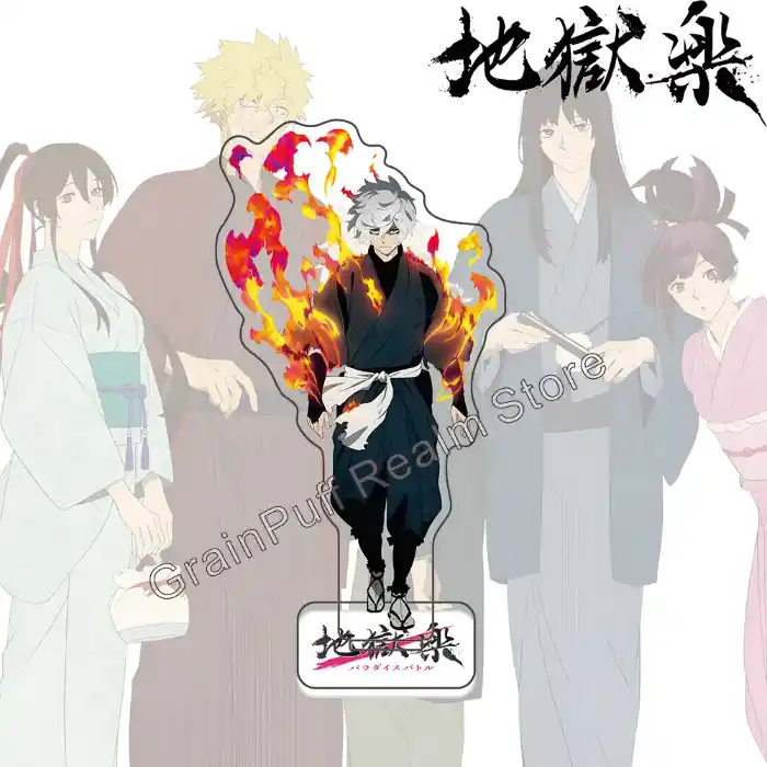 Hell's Paradise Season 2 Acrylic Standee Set Gabimaru Sagiri Shugen Jikka | New Character Custom Charm Phone Personalized, Keychain, Mô Hình Đứng Standee Anime, In 2 Mặt, Cao 6cm, Trang Trí Decor Bàn Học, Balo 2 Hell's Paradise Season 2 Acrylic Standee Set Gabimaru Sagiri Shugen Jikka | New Character Custom Charm Phone Personalized, Keychain, Mô Hình Đứng Standee Anime, In 2 Mặt, Cao 6cm, Trang Trí Decor Bàn Học, Balo - Ảnh 2