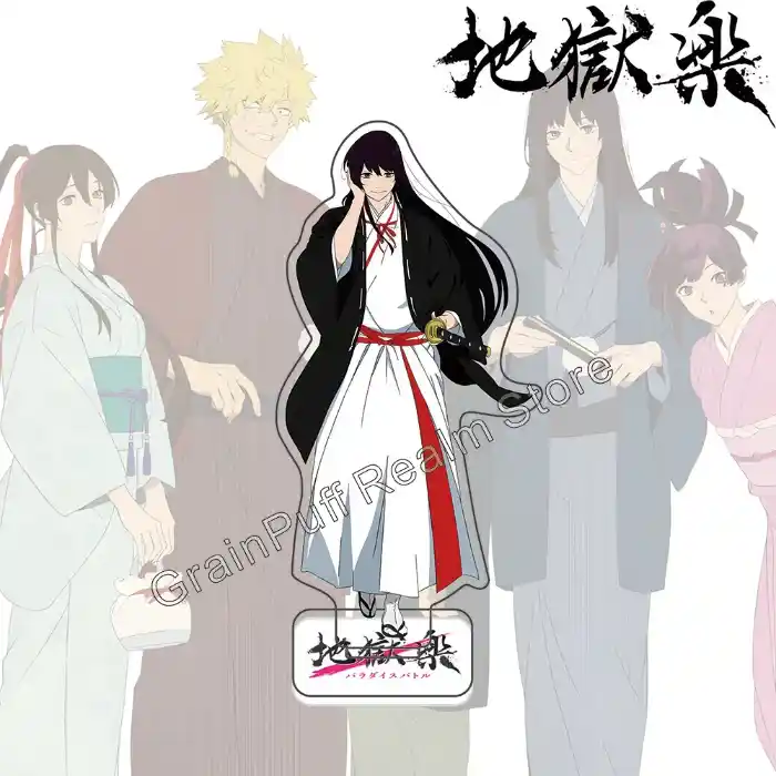 Hell's Paradise Season 2 Acrylic Standee Set Gabimaru Sagiri Shugen Jikka | New Character Custom Charm Phone Personalized, Keychain, Mô Hình Đứng Standee Anime, In 2 Mặt, Cao 6cm, Trang Trí Decor Bàn Học, Balo 3 Hell's Paradise Season 2 Acrylic Standee Set Gabimaru Sagiri Shugen Jikka | New Character Custom Charm Phone Personalized, Keychain, Mô Hình Đứng Standee Anime, In 2 Mặt, Cao 6cm, Trang Trí Decor Bàn Học, Balo - Ảnh 3