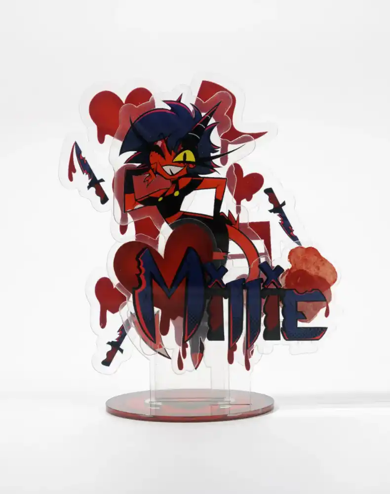Helluva Boss Character Acrylic Standee Blitzo Stolas Loona Moxie Fizzarolli Anime Figure Desk Custom Charm Phone Personalized, Keychain, Mô Hình Đứng Standee Anime, In 2 Mặt, Cao 6cm, Trang Trí Decor Bàn Học, Balo 5 Helluva Boss Character Acrylic Standee Blitzo Stolas Loona Moxie Fizzarolli Anime Figure Desk Custom Charm Phone Personalized, Keychain, Mô Hình Đứng Standee Anime, In 2 Mặt, Cao 6cm, Trang Trí Decor Bàn Học, Balo - Ảnh 5