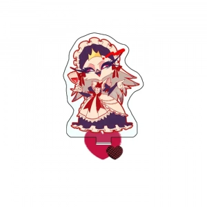 Helluva Boss Hazbin Hotel Loona Fizzarolli Stolas Blitzo Cute Anime Acrylic Stand Custom Charm Phone Personalized, Keychain, Mô Hình Đứng Standee Anime,  In 2 Mặt, Cao 6cm, Trang Trí Decor Bàn Học, Balo