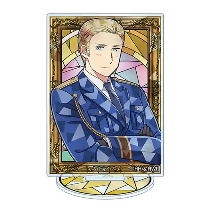 Hetalia Alfred F. Jones Stained Glass Acrylic Stand Photo Frame Style Figure Desktop Ornament Custom Charm Phone Personalized, Keychain, Mô Hình Đứng Standee Anime, In 2 Mặt, Cao 6cm, Trang Trí Decor Bàn Học, Balo 2 Hetalia Alfred F. Jones Stained Glass Acrylic Stand Photo Frame Style Figure Desktop Ornament Custom Charm Phone Personalized, Keychain, Mô Hình Đứng Standee Anime, In 2 Mặt, Cao 6cm, Trang Trí Decor Bàn Học, Balo - Ảnh 2
