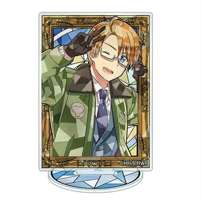 Hetalia Alfred F. Jones Stained Glass Acrylic Stand Photo Frame Style Figure Desktop Ornament Custom Charm Phone Personalized, Keychain, Mô Hình Đứng Standee Anime, In 2 Mặt, Cao 6cm, Trang Trí Decor Bàn Học, Balo 4 Hetalia Alfred F. Jones Stained Glass Acrylic Stand Photo Frame Style Figure Desktop Ornament Custom Charm Phone Personalized, Keychain, Mô Hình Đứng Standee Anime, In 2 Mặt, Cao 6cm, Trang Trí Decor Bàn Học, Balo - Ảnh 4