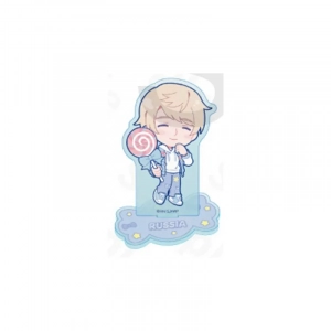 Hetalia Mixx Garden Candy Theme Q Version Acrylic Stand Desktop Collectible Anime Peripheral Custom Charm Phone Personalized, Keychain, Mô Hình Đứng Standee Anime, In 2 Mặt, Cao 6cm, Trang Trí Decor Bàn Học, Balo