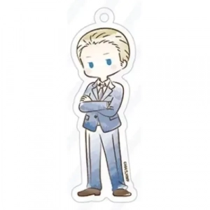 Hetalia Q Acg Stand Alfred F. Jones Figurine Cowboy Acrylic Stand Mini Ivan Braginski Acrylic Custom Charm Phone Personalized, Keychain, Mô Hình Đứng Standee Anime, In 2 Mặt, Cao 6cm, Trang Trí Decor Bàn Học, Balo