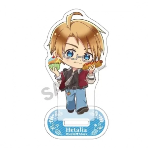Hetalia World Stars Acrylic Stand, Feliciano Ludwig Kiku Figure Standee,world Gourmet Foodie Custom Charm Phone Personalized, Keychain, Mô Hình Đứng Standee Anime, In 2 Mặt, Cao 6cm, Trang Trí Decor Bàn Học, Balo