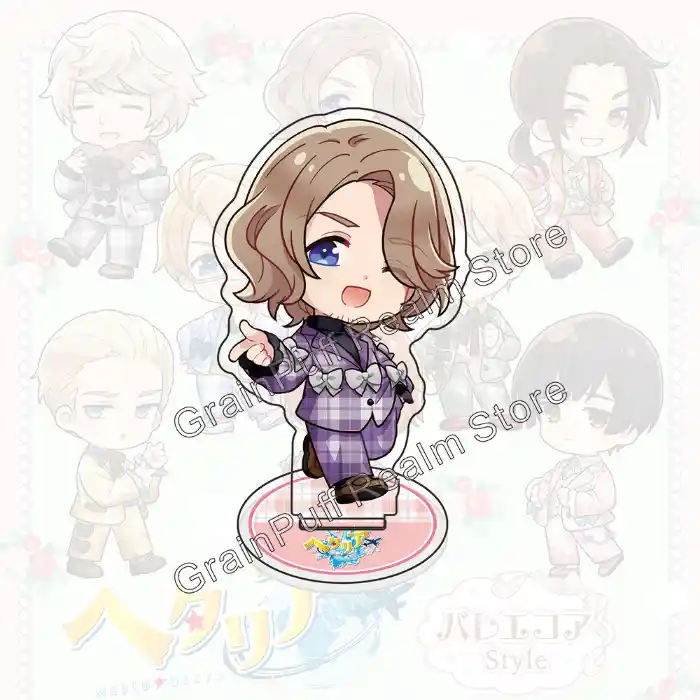 Hetalia World★stars Acrylic Standee Balletcore Style Anime Figure, Cute Ballet-inspired Custom Charm Phone Personalized, Keychain, Mô Hình Đứng Standee Anime, In 2 Mặt, Cao 6cm, Trang Trí Decor Bàn Học, Balo 2 Hetalia World★stars Acrylic Standee Balletcore Style Anime Figure, Cute Ballet-inspired Custom Charm Phone Personalized, Keychain, Mô Hình Đứng Standee Anime, In 2 Mặt, Cao 6cm, Trang Trí Decor Bàn Học, Balo - Ảnh 2
