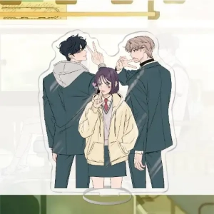 High School Campus Youth Drama Character Acrylic Stand Gao Enhe, Jiang Minyu, Bai Daohua, Liu Custom Charm Phone Personalized, Keychain, Mô Hình Đứng Standee Anime, In 2 Mặt, Cao 6cm, Trang Trí Decor Bàn Học, Balo