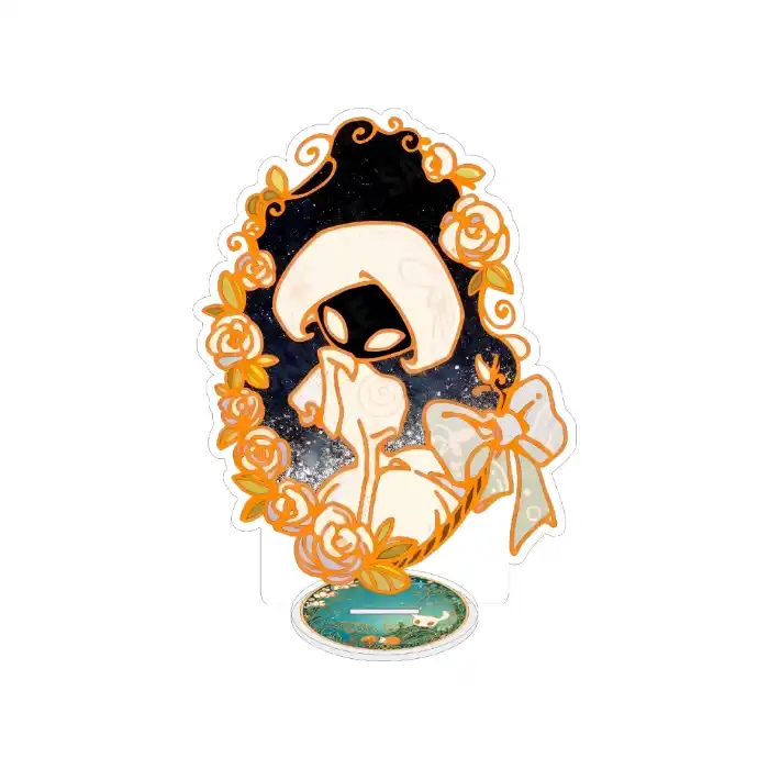 Hollow Knight 1 Acrylic Keyring Stand - Vintage Flower Design The Knight Hornet White Lady Custom Charm Phone Personalized, Keychain, Mô Hình Đứng Standee Anime, In 2 Mặt, Cao 6cm, Trang Trí Decor Bàn Học, Balo 9 Hollow Knight 1 Acrylic Keyring Stand - Vintage Flower Design The Knight Hornet White Lady Custom Charm Phone Personalized, Keychain, Mô Hình Đứng Standee Anime, In 2 Mặt, Cao 6cm, Trang Trí Decor Bàn Học, Balo - Ảnh 9